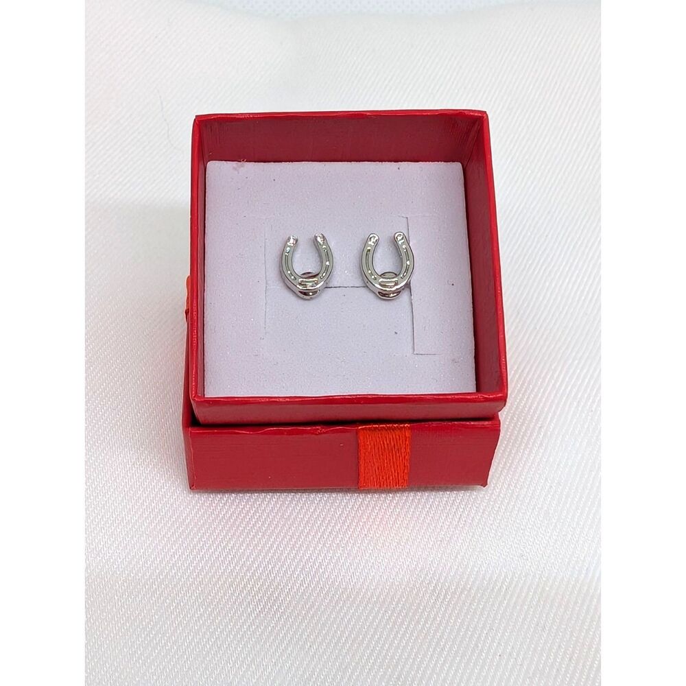 Horseshoe Stud Earrings